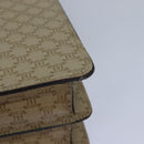 CELINE Macadam Canvas Hand Bag Beige Auth 82559-16