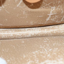CELINE Macadam Canvas Hand Bag Beige Auth 82559-10