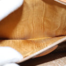 CELINE Macadam Canvas Hand Bag Beige Auth 82559-11