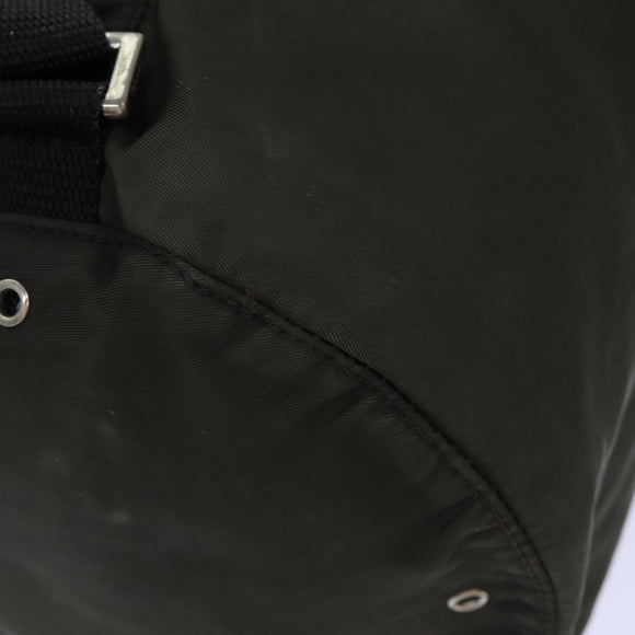 PRADA Umhängetasche Nylon Khaki Auth 82572