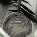 PRADA Shoulder Bag Nylon Khaki Auth 82572-10