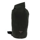 PRADA Umhängetasche Nylon Khaki Auth 82572-1