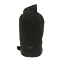 PRADA Shoulder Bag Nylon Khaki Auth 82572-13