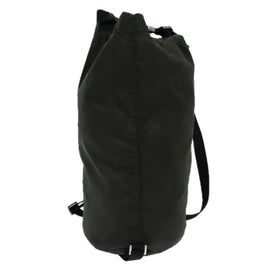 PRADA Shoulder Bag Nylon Khaki Auth 82572 - 0