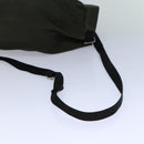 PRADA Shoulder Bag Nylon Khaki Auth 82572-7