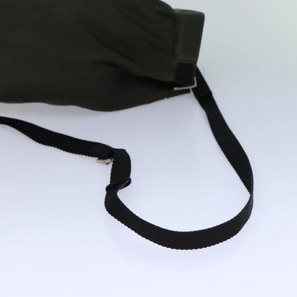 PRADA Shoulder Bag Nylon Khaki Auth 82572