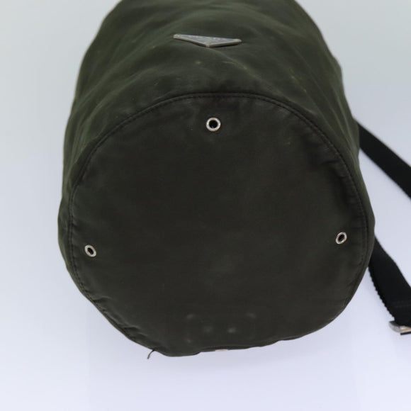 PRADA Umhängetasche Nylon Khaki Auth 82572
