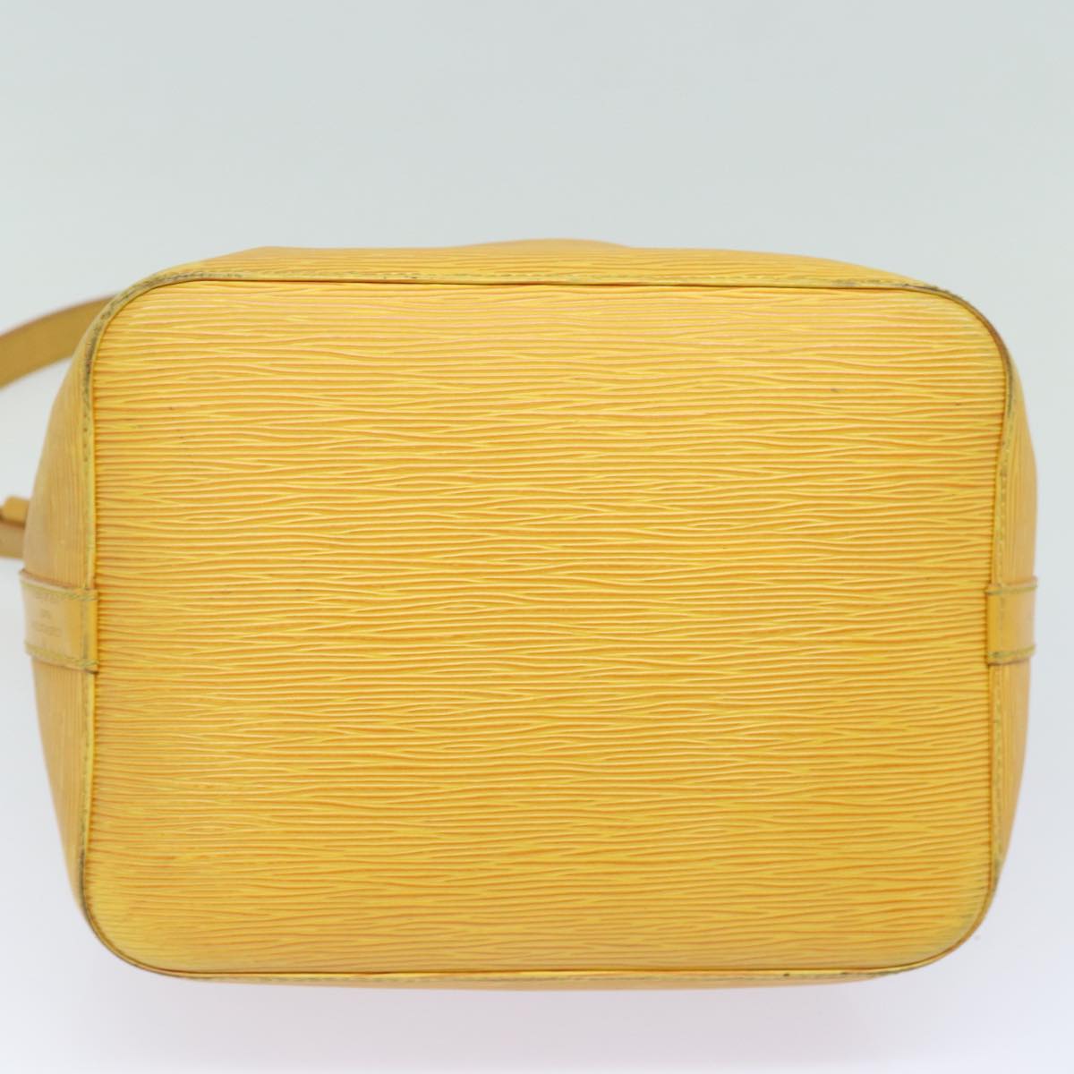 LOUIS VUITTON Epi Petit Noe Shoulder Bag Yellow M44102 LV Auth 82580