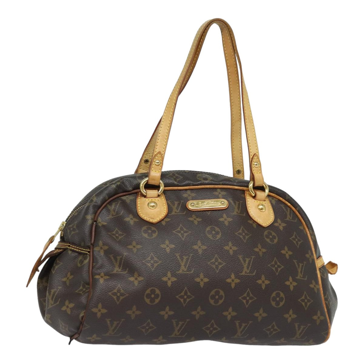 LOUIS VUITTON Monogram Montorgueil PM Hand Bag M95565 LV Auth 82582