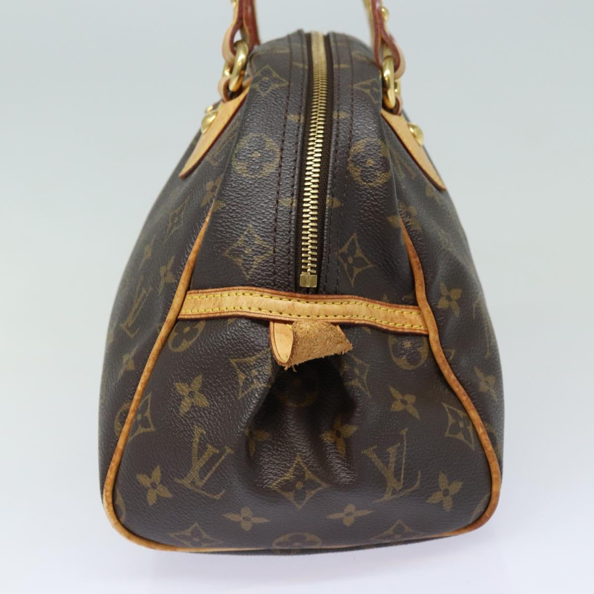 LOUIS VUITTON Monogram Montorgueil PM Hand Bag M95565 LV Auth 82582