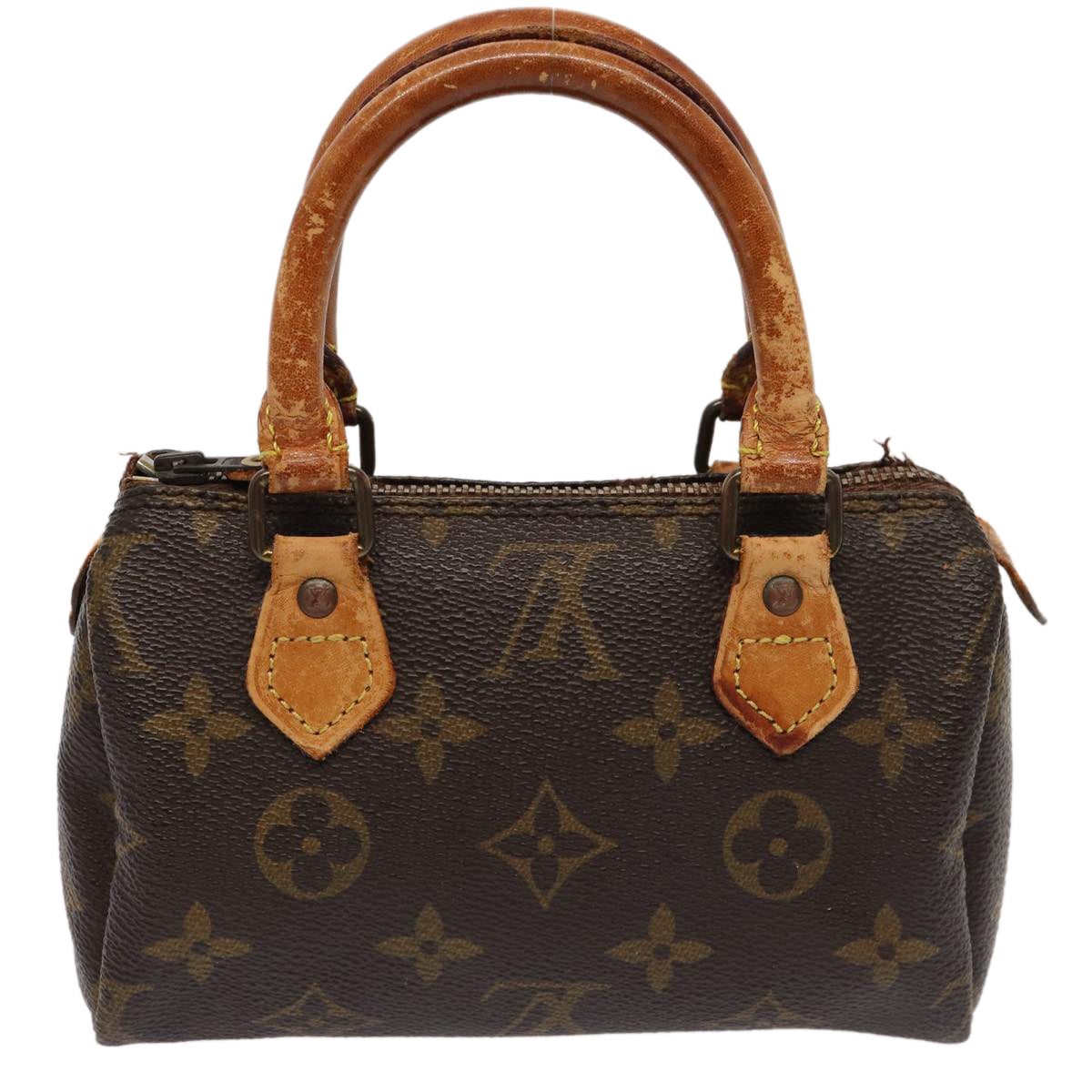 LOUIS VUITTON Monogram Mini Speedy Hand Bag M41534 LV Auth 82585 - 0