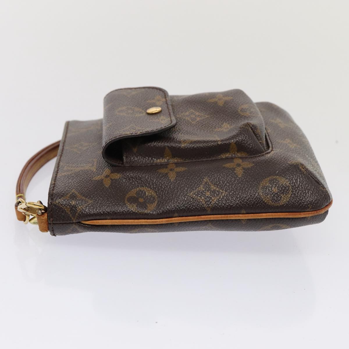 LOUIS VUITTON Monogram Partition Pouch M51901 LV Auth 82587