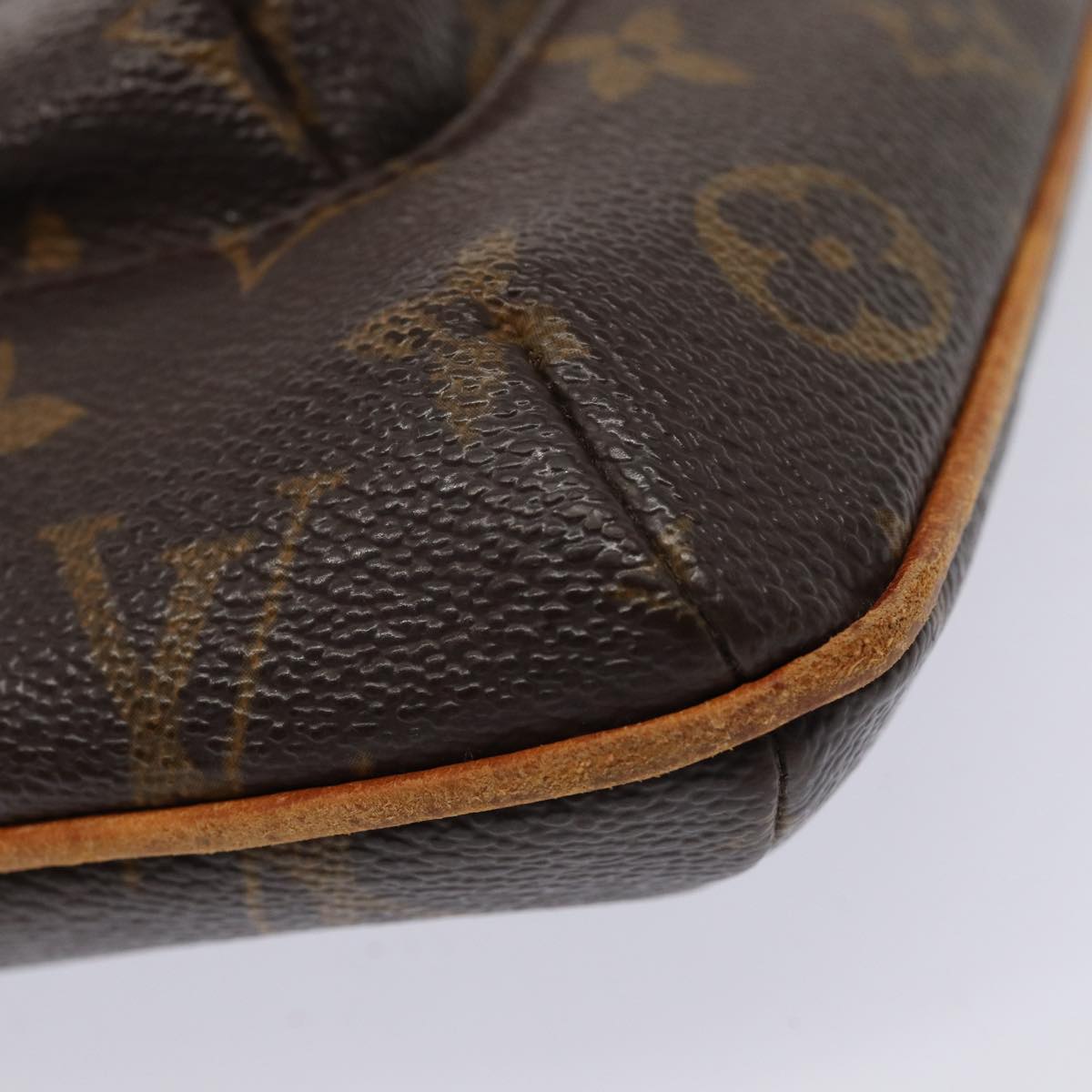 LOUIS VUITTON Monogram Partition Pouch M51901 LV Auth 82587