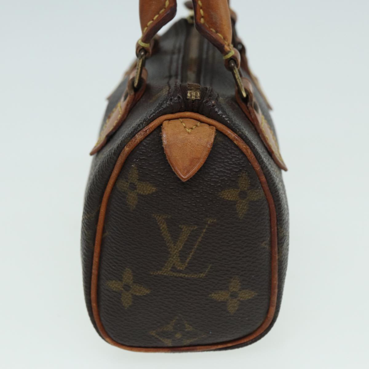 LOUIS VUITTON Monogram Mini Speedy Hand Bag M41534 LV Auth 82590