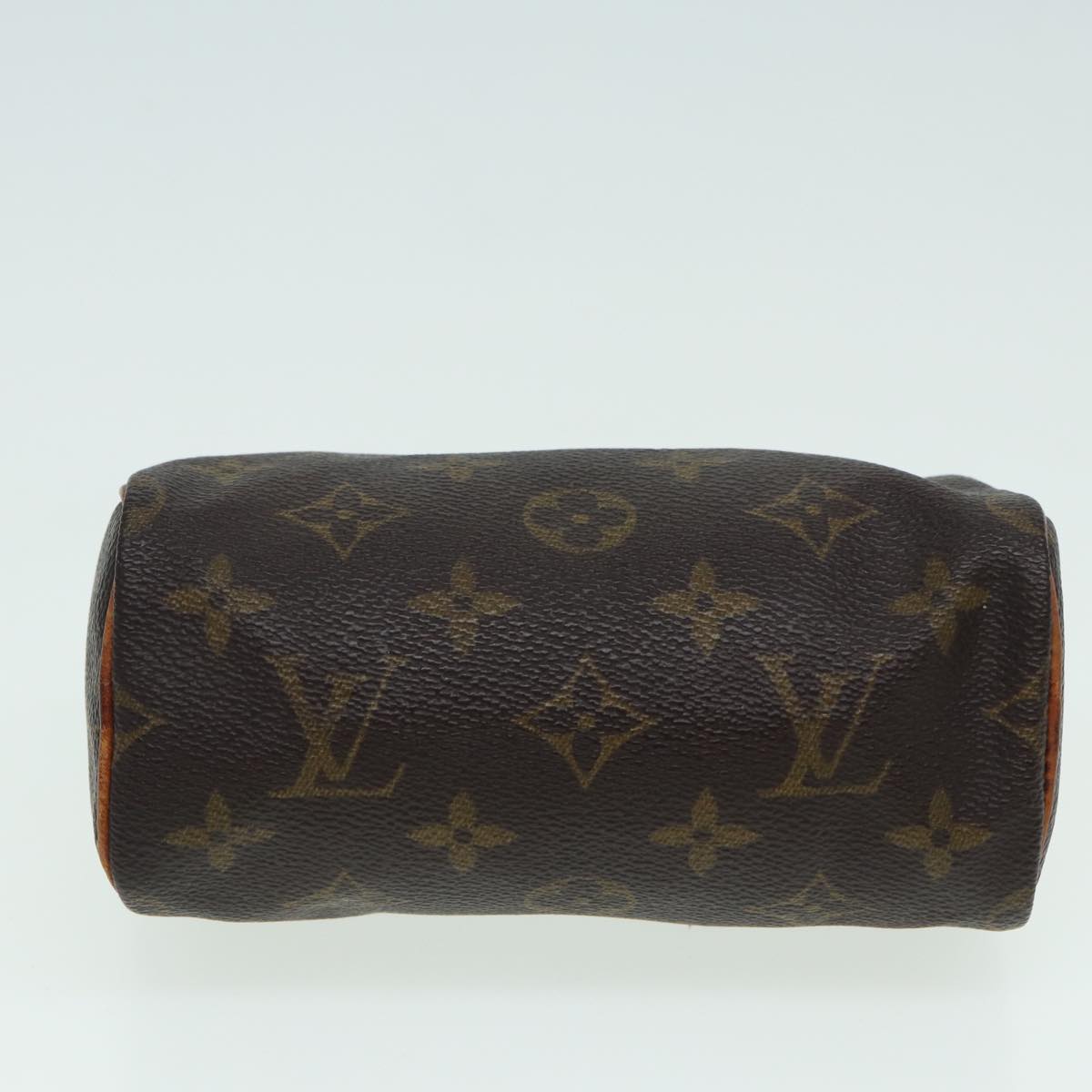 LOUIS VUITTON Monogram Mini Speedy Hand Bag M41534 LV Auth 82590