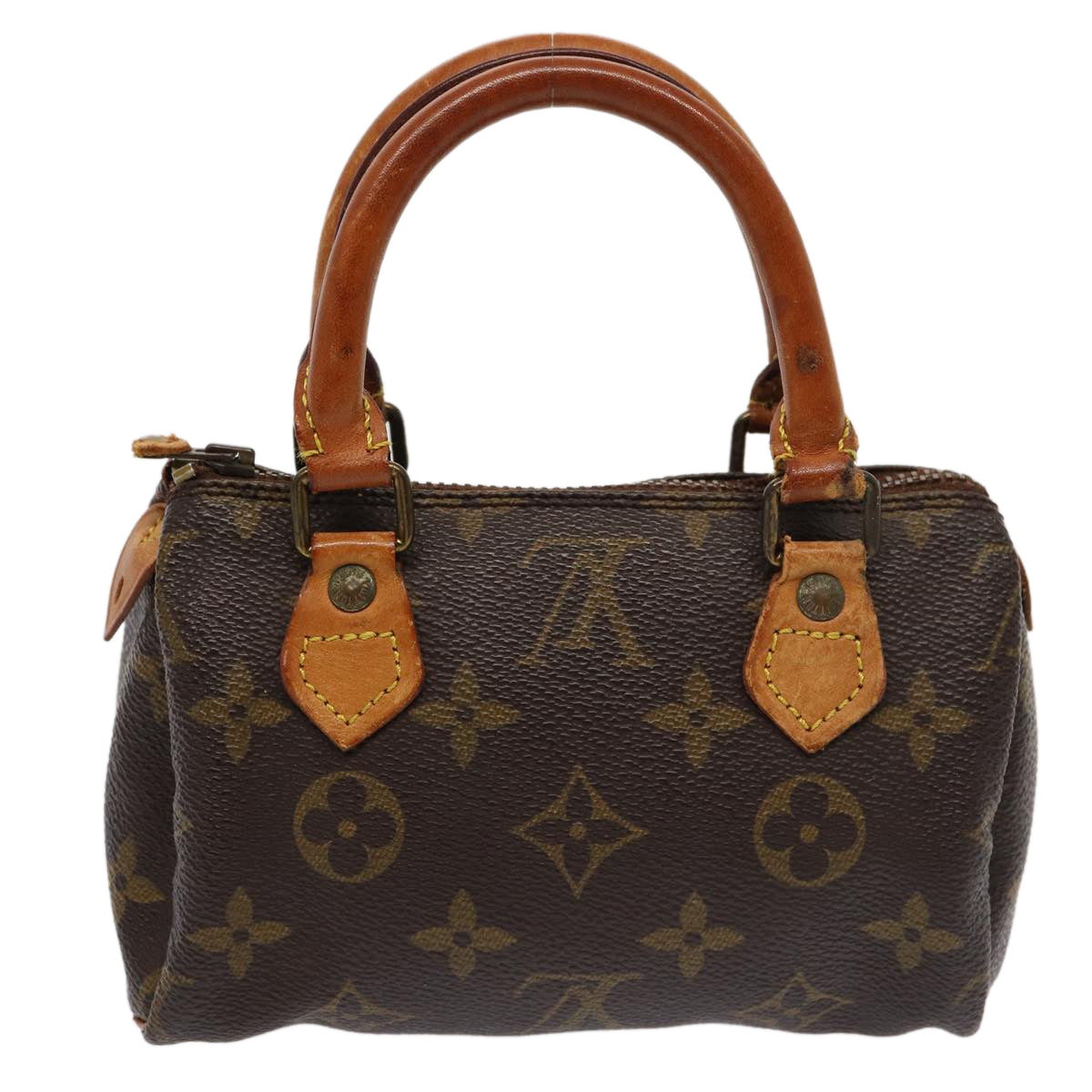 LOUIS VUITTON Monogram Mini Speedy Hand Bag M41534 LV Auth 82591 - 0