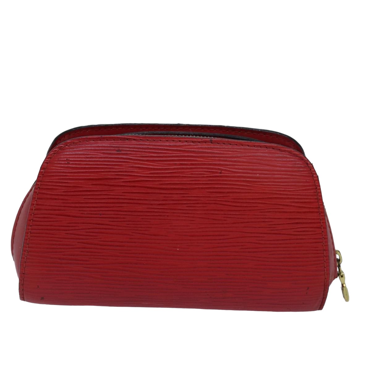 LOUIS VUITTON Epi Dauphine PM Pouch Castilian Red M48447 LV Auth 82593 - 0