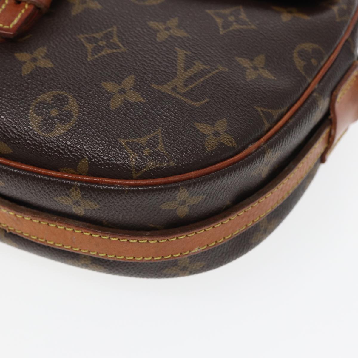 LOUIS VUITTON Monogram Jeune Fille MM Shoulder Bag M51226 LV Auth 82608