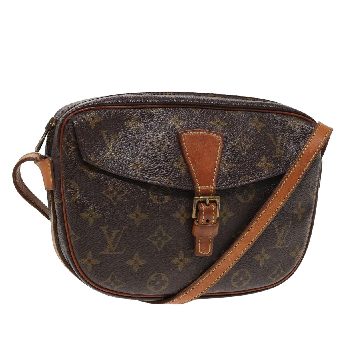 LOUIS VUITTON Monogram Jeune Fille MM Shoulder Bag M51226 LV Auth 82608