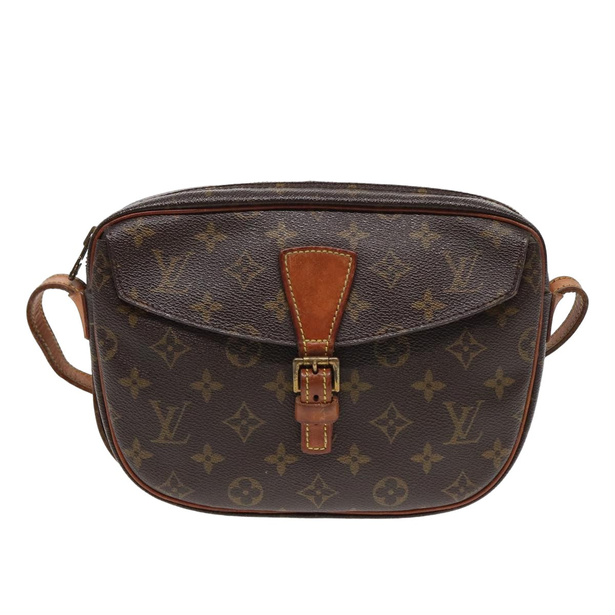 LOUIS VUITTON Monogram Jeune Fille MM Shoulder Bag M51226 LV Auth 82608