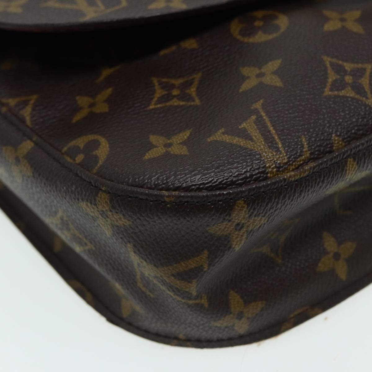 LOUIS VUITTON Monogram Saint Cloud GM Shoulder Bag M51242 LV Auth 82609