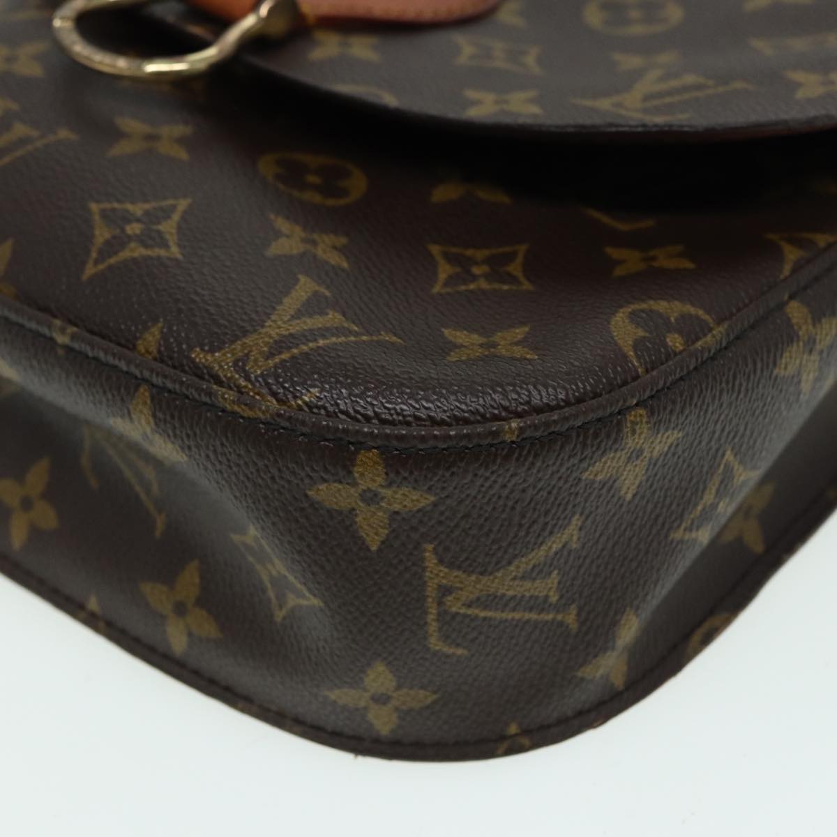 LOUIS VUITTON Monogram Saint Cloud GM Shoulder Bag M51242 LV Auth 82609