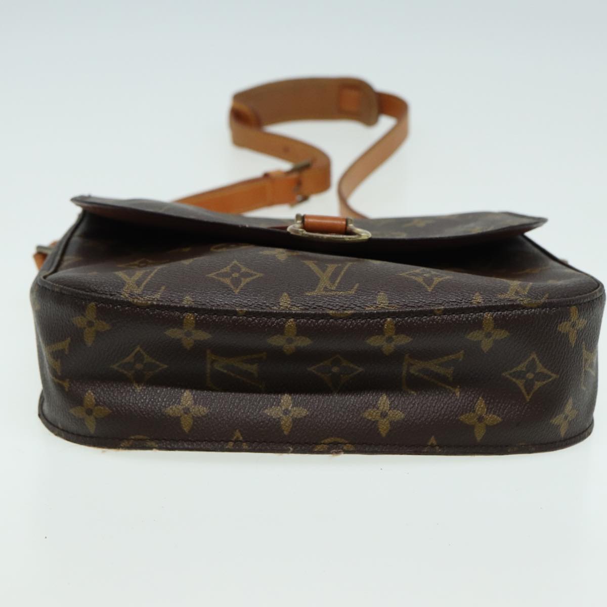 LOUIS VUITTON Monogram Saint Cloud GM Shoulder Bag M51242 LV Auth 82609