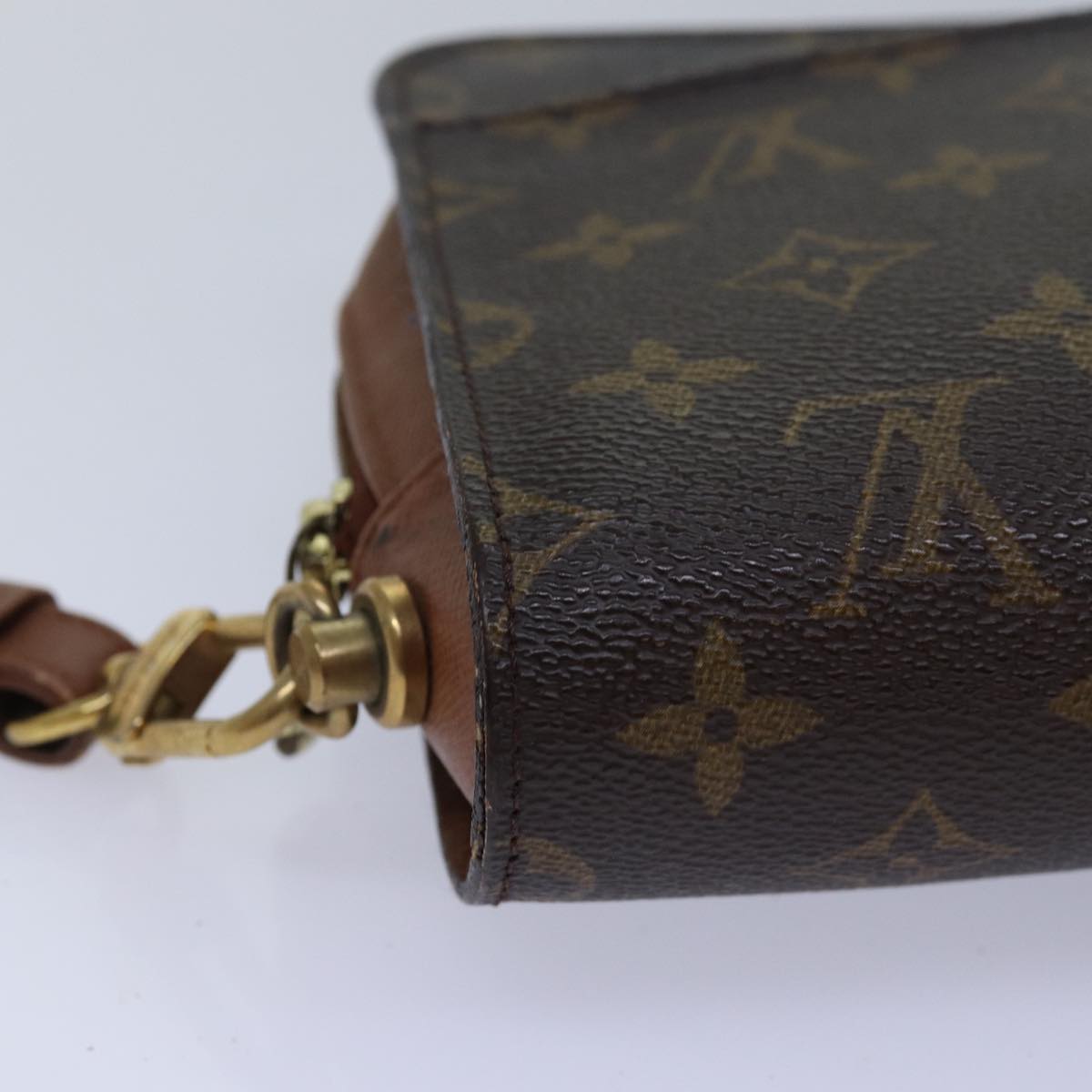 LOUIS VUITTON Monogram Orsay Clutch Bag M51790 LV Auth 82617