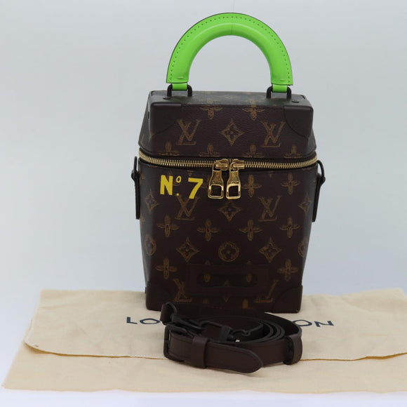 LOUIS VUITTON Monogram Vertical Box Shoulder Bag M59664 LV Auth 82618SAM
