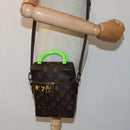 LOUIS VUITTON Monogram Vertical Box Shoulder Bag M59664 LV Auth 82618SAM-23