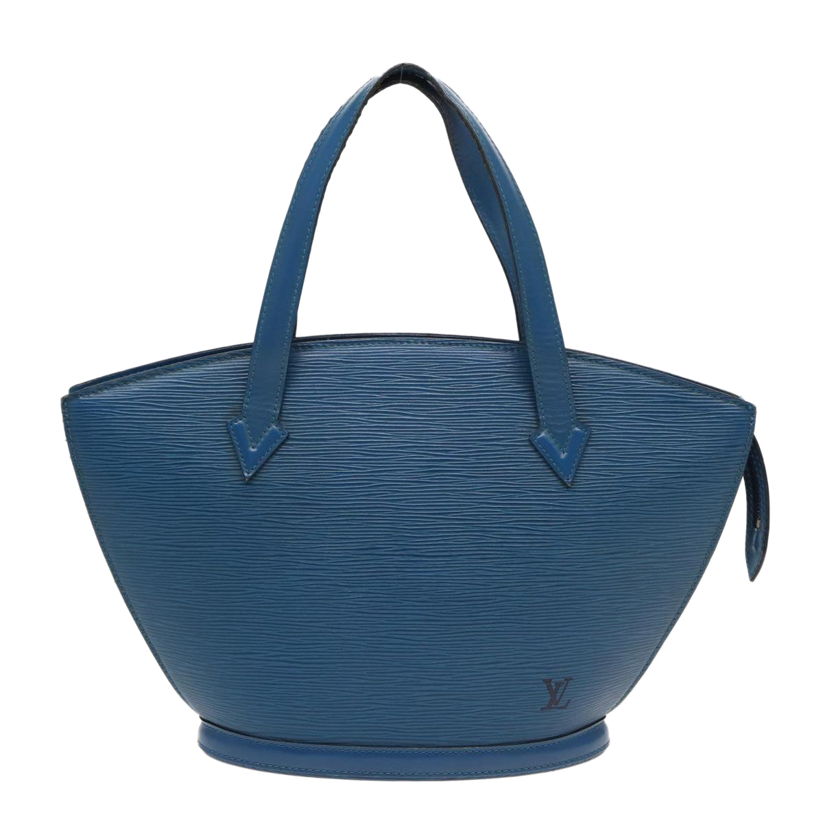 LOUIS VUITTON Epi Saint Jacques Shoulder Bag Blue M52275 LV Auth 82624