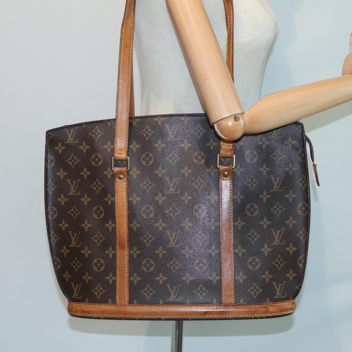 LOUIS VUITTON Monogram Babylone Tote Bag M51102 LV Auth 82633