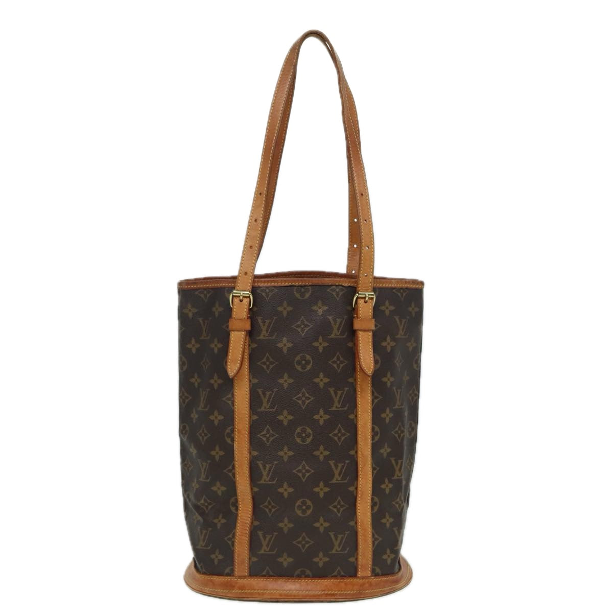 LOUIS VUITTON Monogram Bucket GM Shoulder Bag M42236 LV Auth 82662