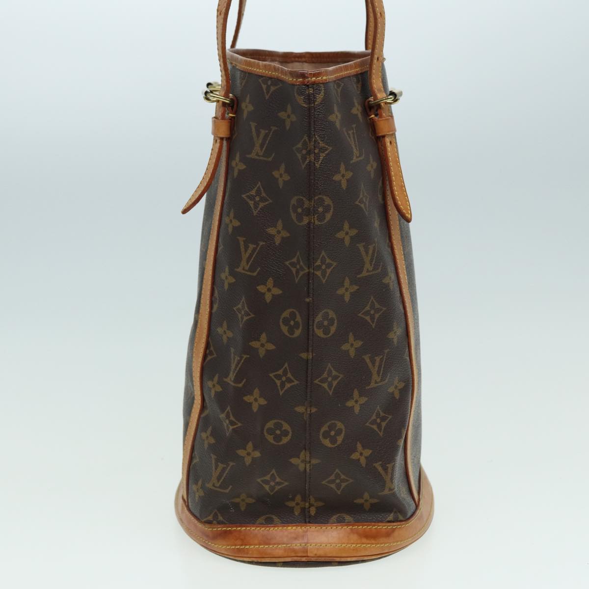 LOUIS VUITTON Monogram Bucket GM Shoulder Bag M42236 LV Auth 82662