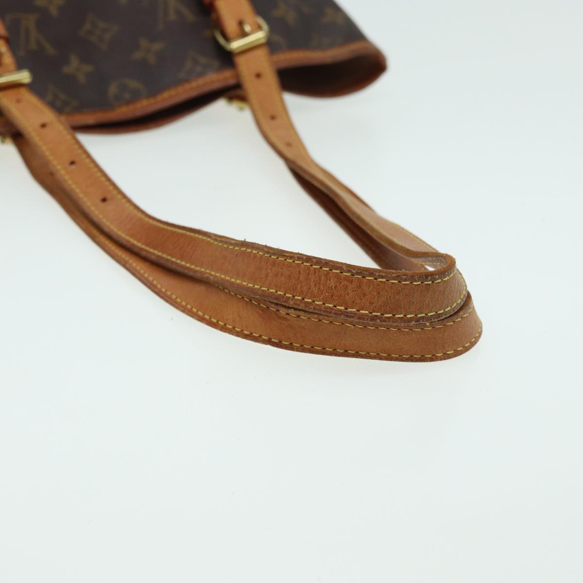 LOUIS VUITTON Monogram Bucket GM Shoulder Bag M42236 LV Auth 82662