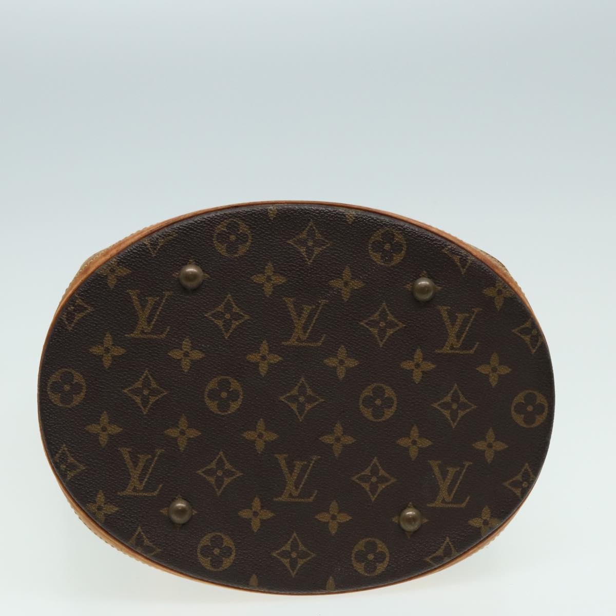 LOUIS VUITTON Monogram Bucket GM Shoulder Bag M42236 LV Auth 82662