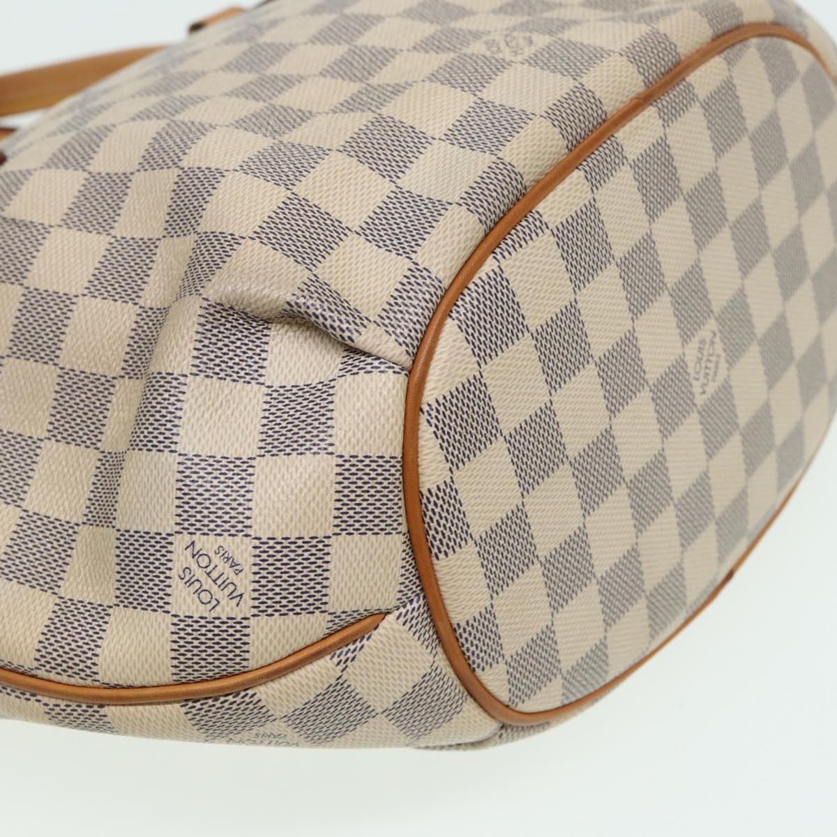 LOUIS VUITTON Damier Azur Riviera PM Tote Bag 2way N48250 LV Auth 82667