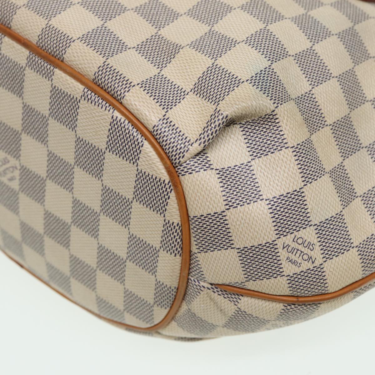 LOUIS VUITTON Damier Azur Riviera PM Tote Bag 2way N48250 LV Auth 82667