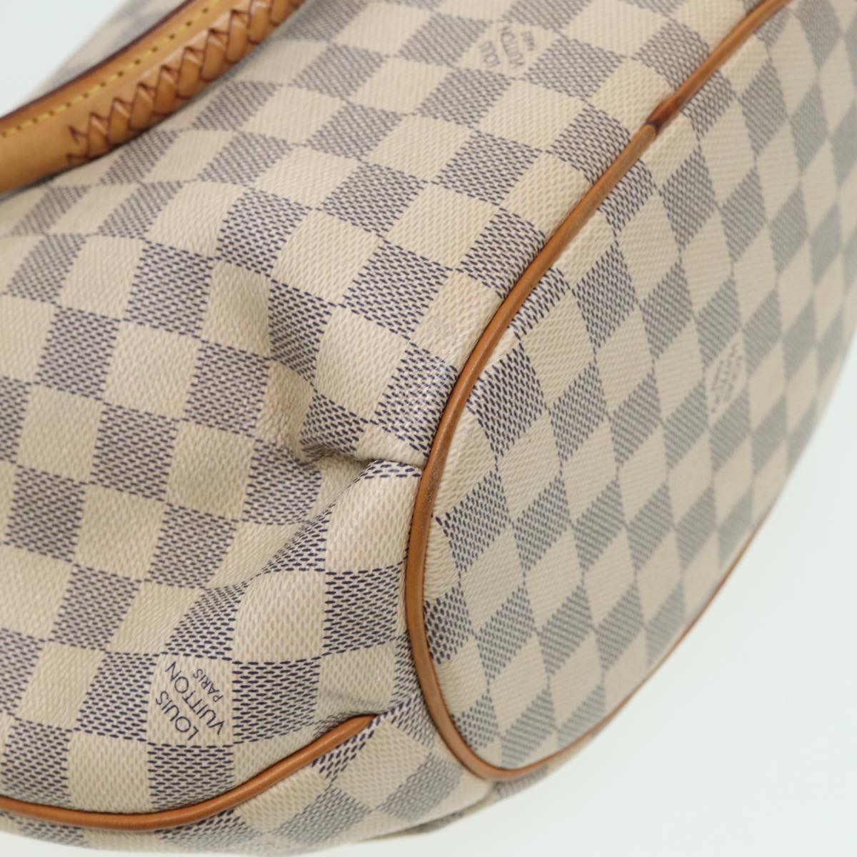 LOUIS VUITTON Damier Azur Riviera PM Tote Bag 2way N48250 LV Auth 82667