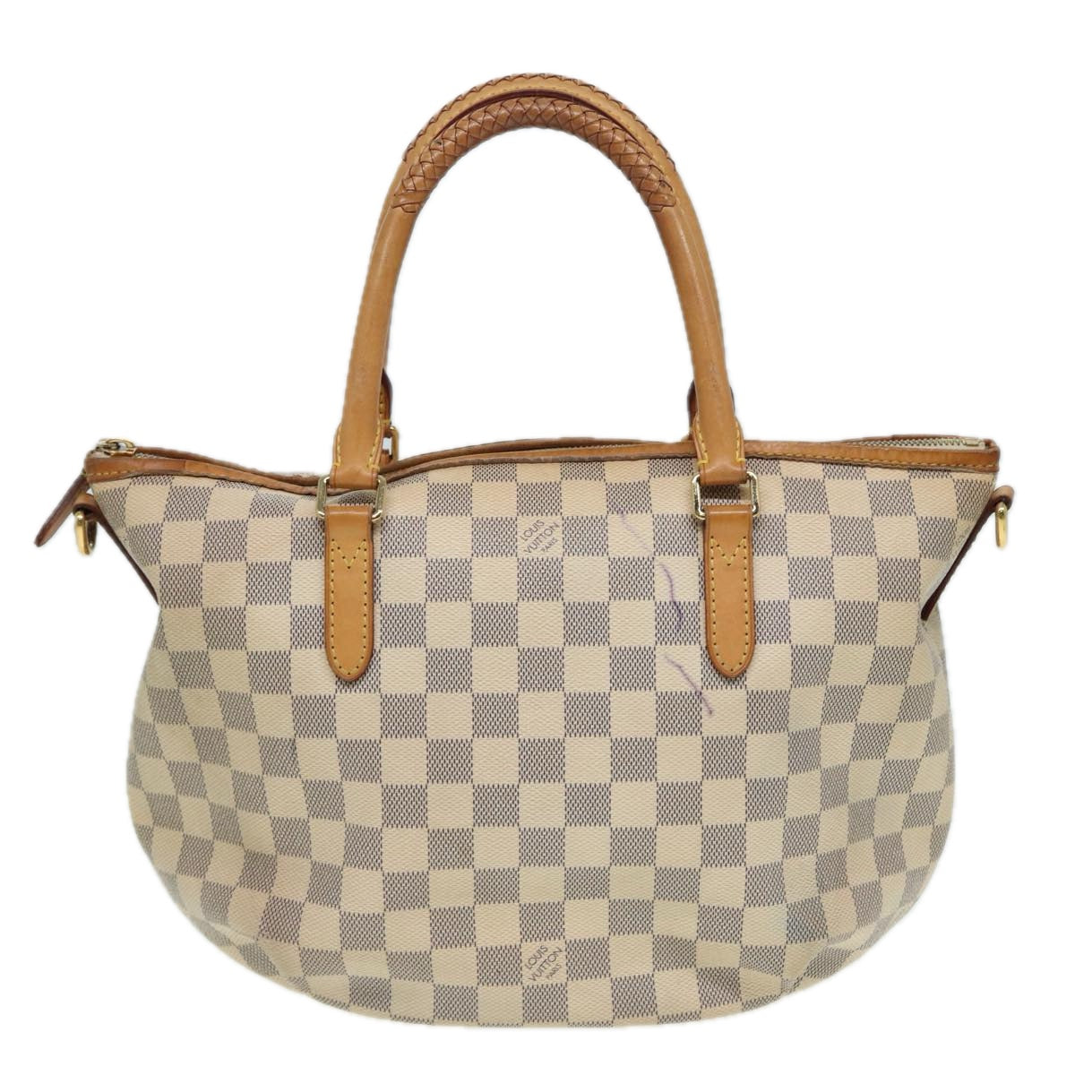 LOUIS VUITTON Damier Azur Riviera PM Tote Bag 2way N48250 LV Auth 82667