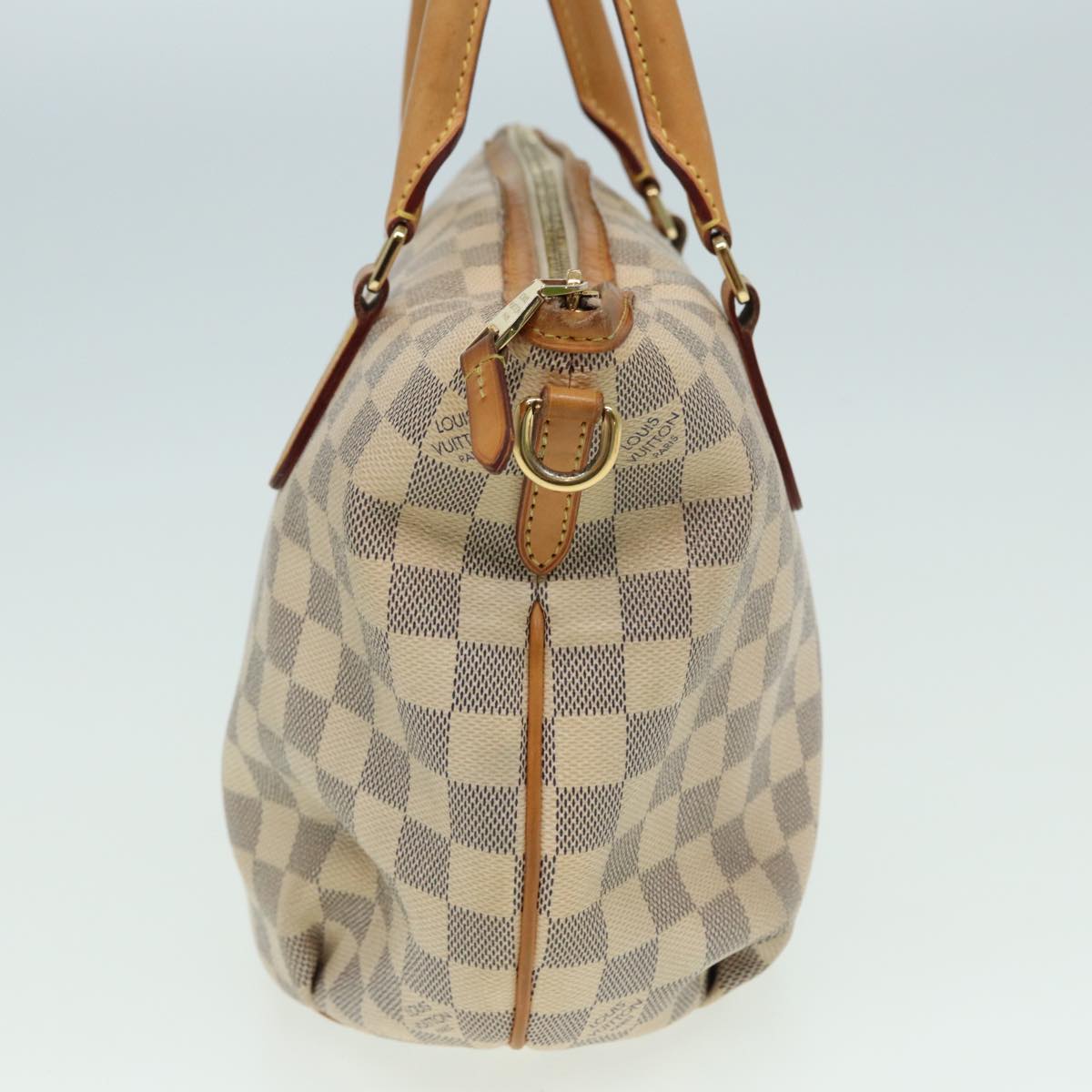 LOUIS VUITTON Damier Azur Riviera PM Tote Bag 2way N48250 LV Auth 82667