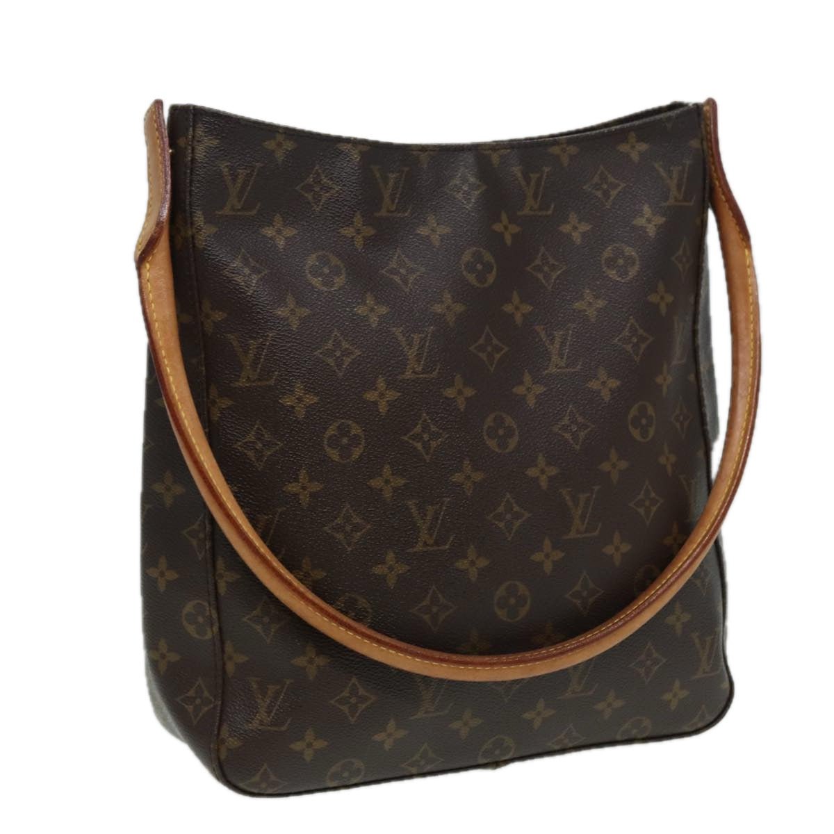 LOUIS VUITTON Monogram Looping GM Shoulder Bag M51145 LV Auth 82672