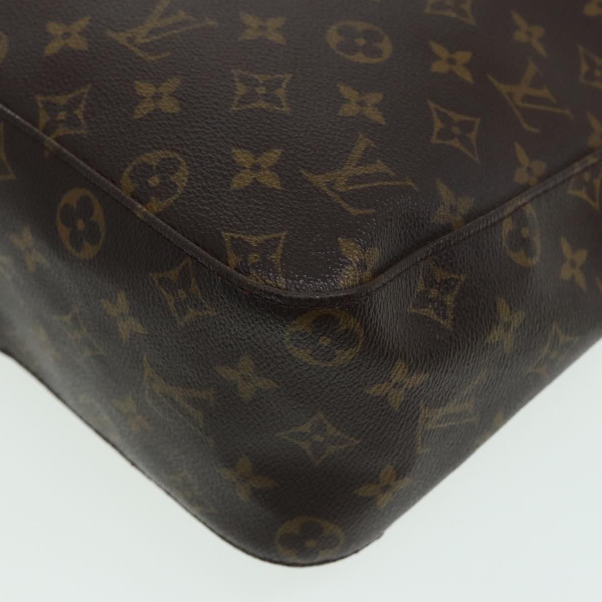 LOUIS VUITTON Monogram Looping GM Shoulder Bag M51145 LV Auth 82672