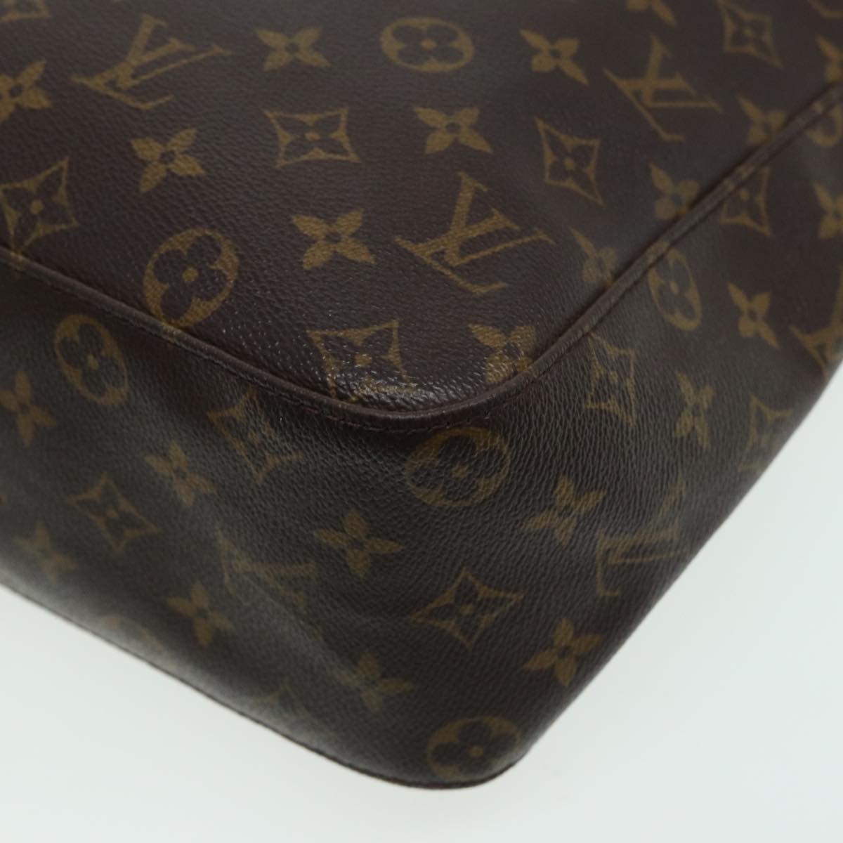 LOUIS VUITTON Monogram Looping GM Shoulder Bag M51145 LV Auth 82672