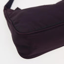 PRADA Accessory Pouch Nylon Purple Auth 82692-14