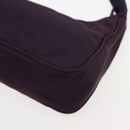 PRADA Accessory Pouch Nylon Purple Auth 82692-15
