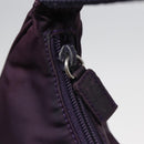 PRADA Accessory Pouch Nylon Purple Auth 82692-10