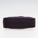 PRADA Accessory Pouch Nylon Purple Auth 82692-5