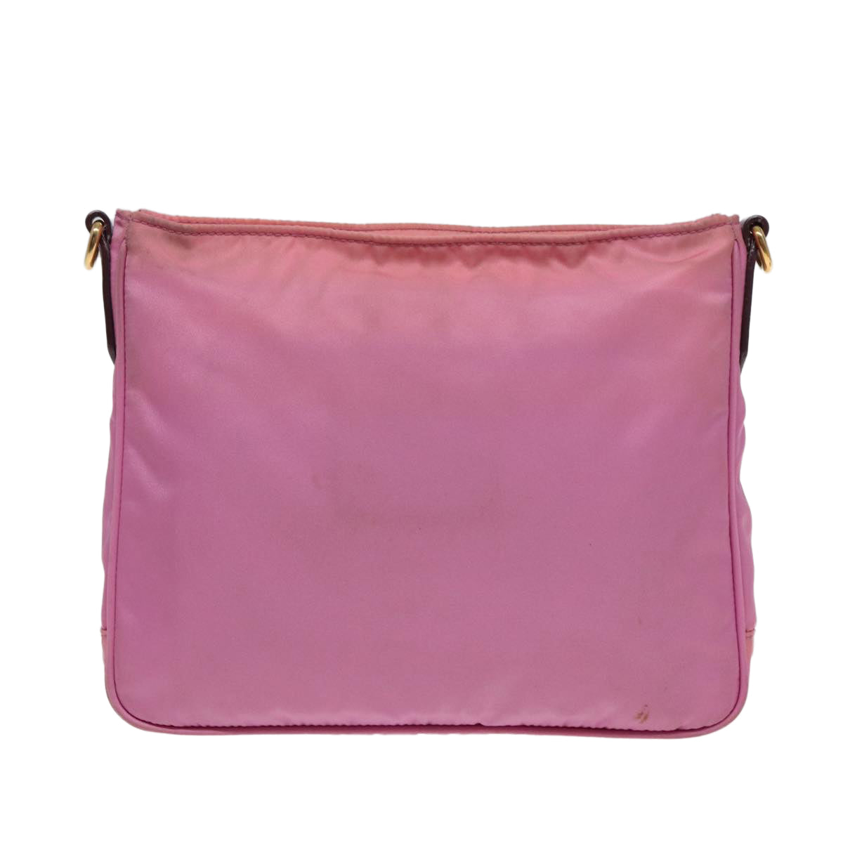 PRADA Shoulder Bag Nylon Pink Auth 82693 - 0