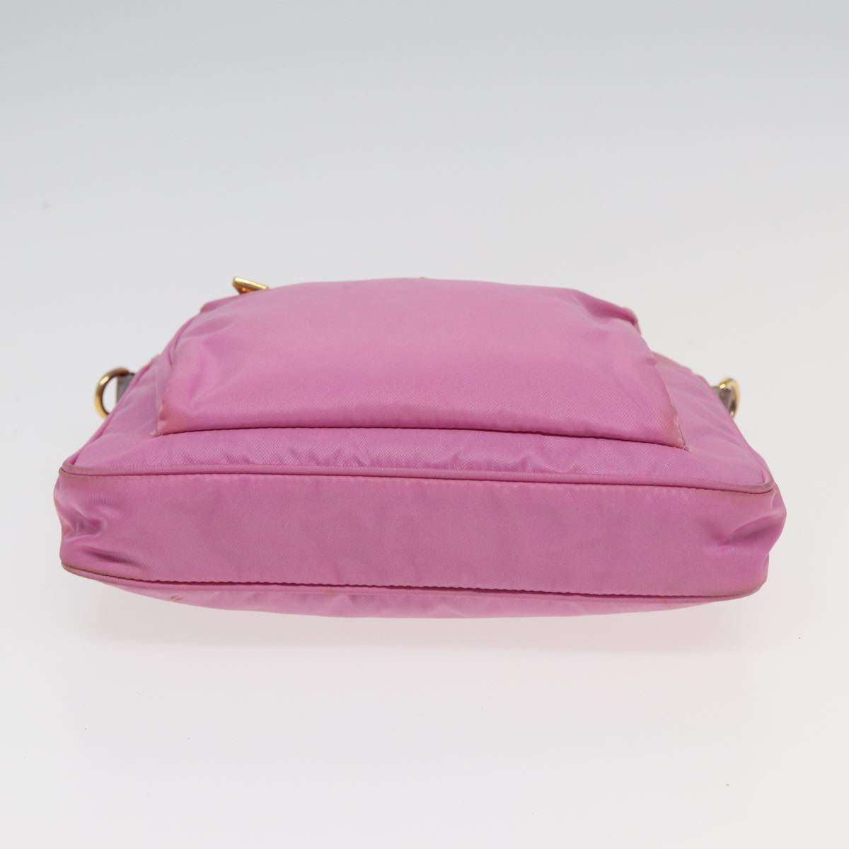 PRADA Shoulder Bag Nylon Pink Auth 82693